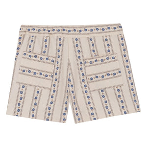 birinit - Bermuda Shorts Sariñena Flowers | Elfenbein