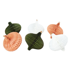 Paper Dreams – Dekorative Kugeln aus FSC-zertifiziertem Papier – 6er-Set