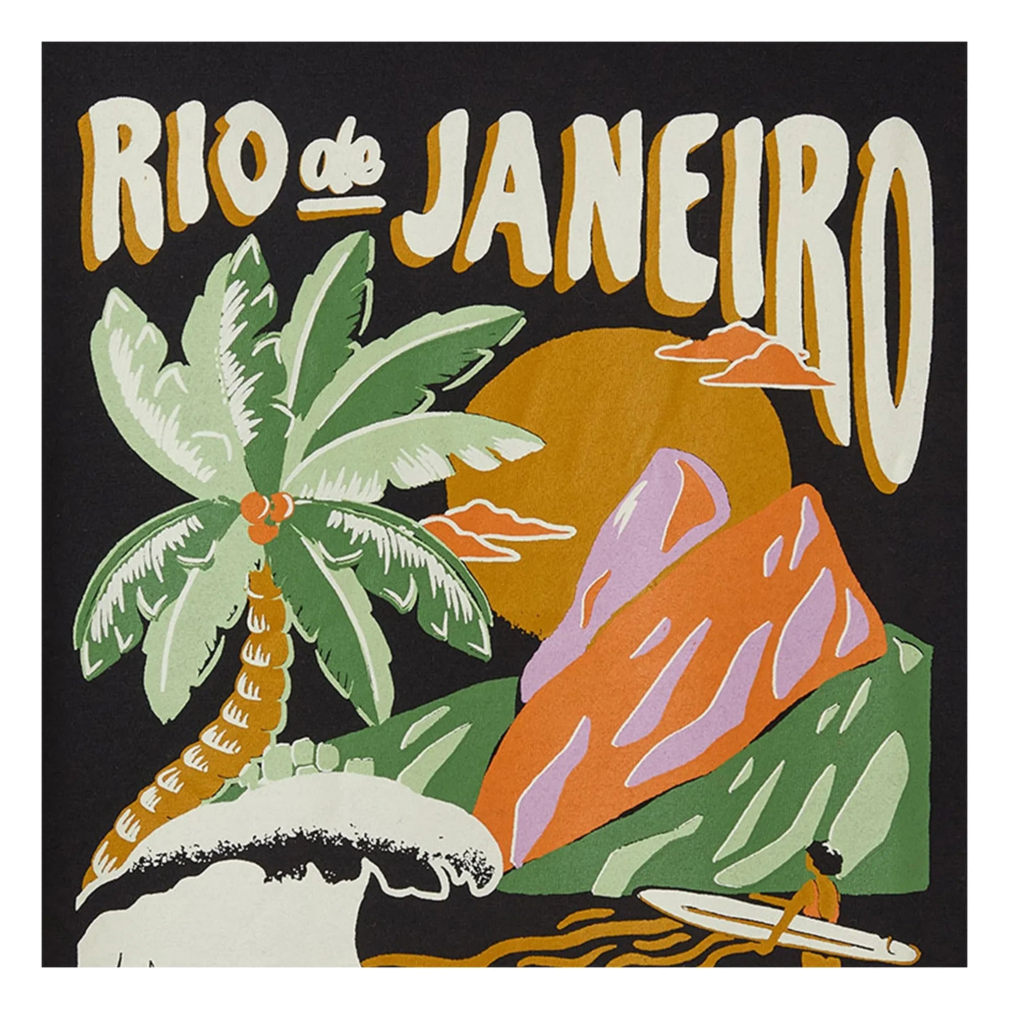 Fabula - Rio Janeiro T-Shirt | Schwarz