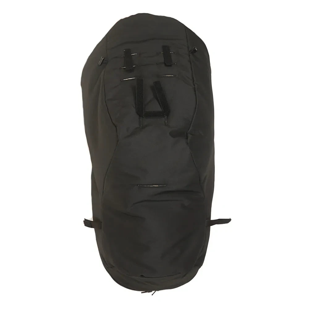 Kaiser - Premium Lammfellfußsack | Schwarz