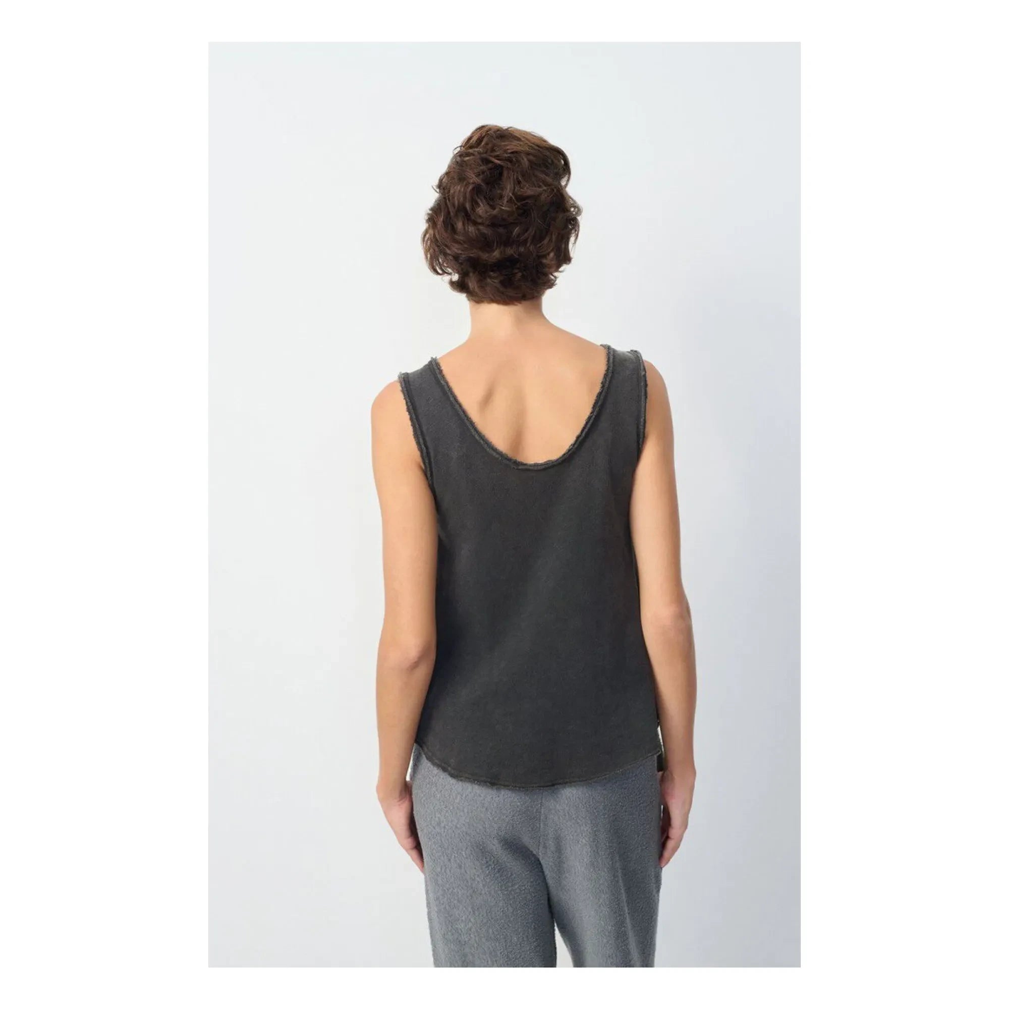 American Vintage - Sonoma U-Ausschnitt Tanktop | Schwarz