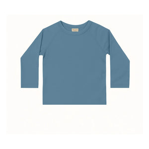 Grech & Co - Anti-UV Schwimmshirt Recycelte Fasern | Blau
