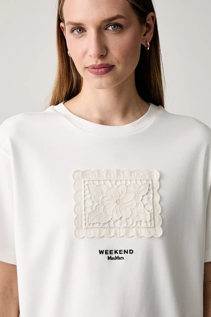 Weekend Max Mara Kadın Pamuk Tişört WKDSALA