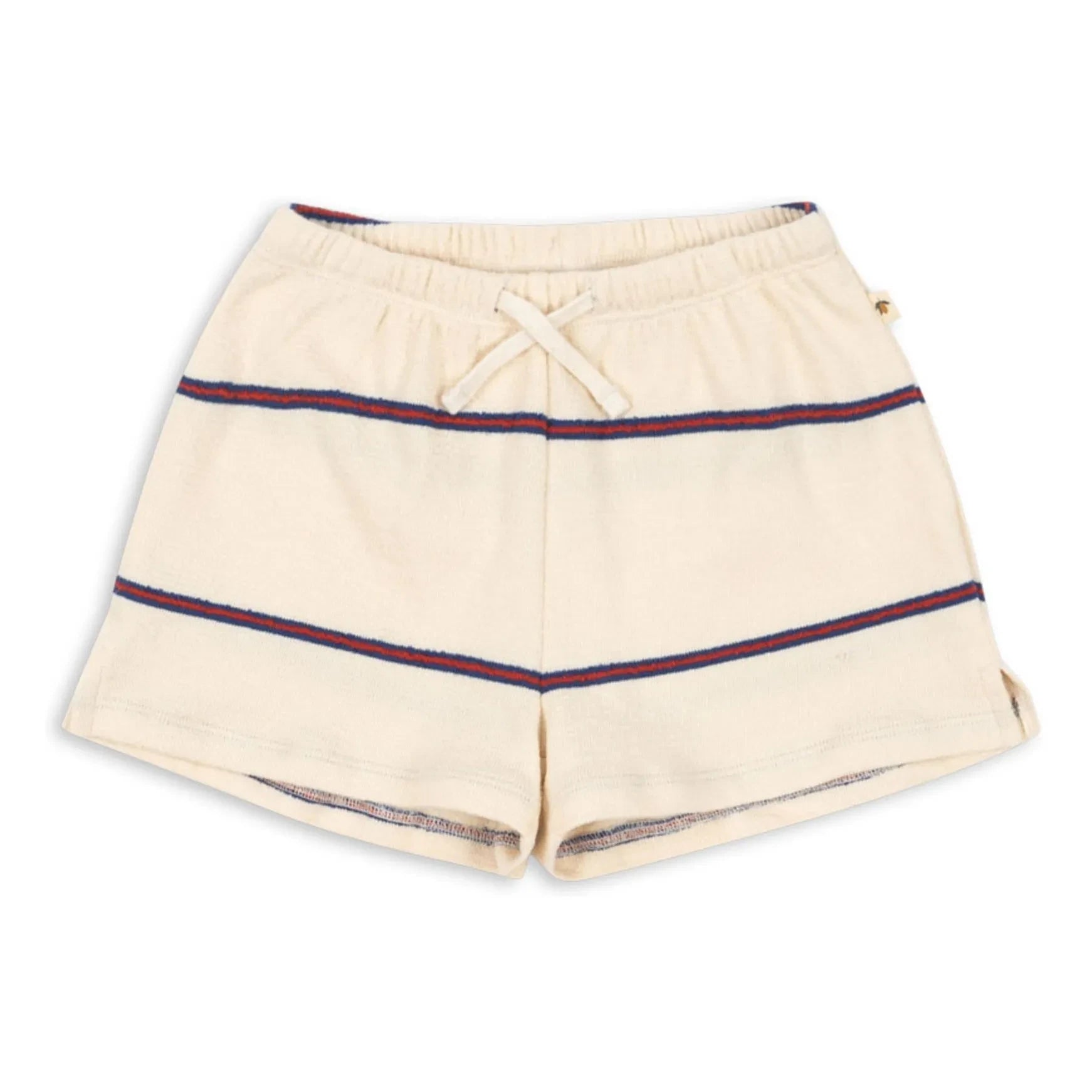 Konges Sløjd - Gestreifte Bio-Baumwoll Trio Shorts | Beige
