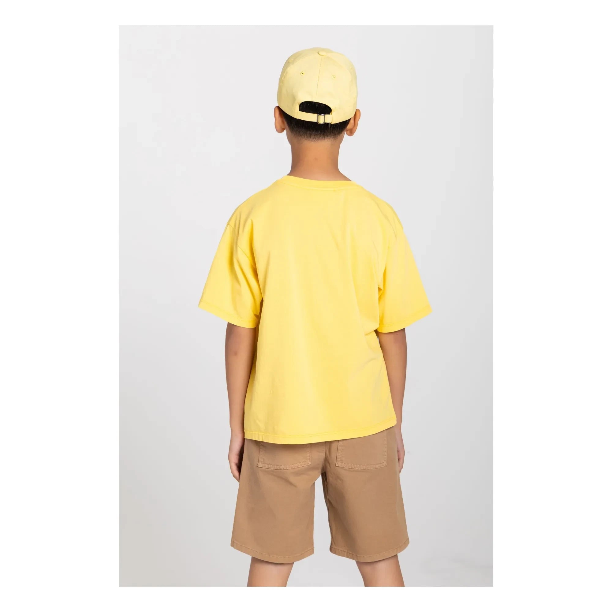 Smallable Kid - Nils Bio-Baumwoll-T-Shirt | Neon Gelb