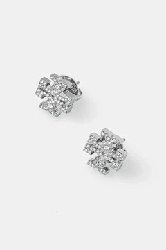 Tory Burch Kira Pave Stud Küpeler