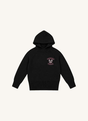 Finger in der Nase - Sofia Zoomie Merinowolle Pullover | Schwarz