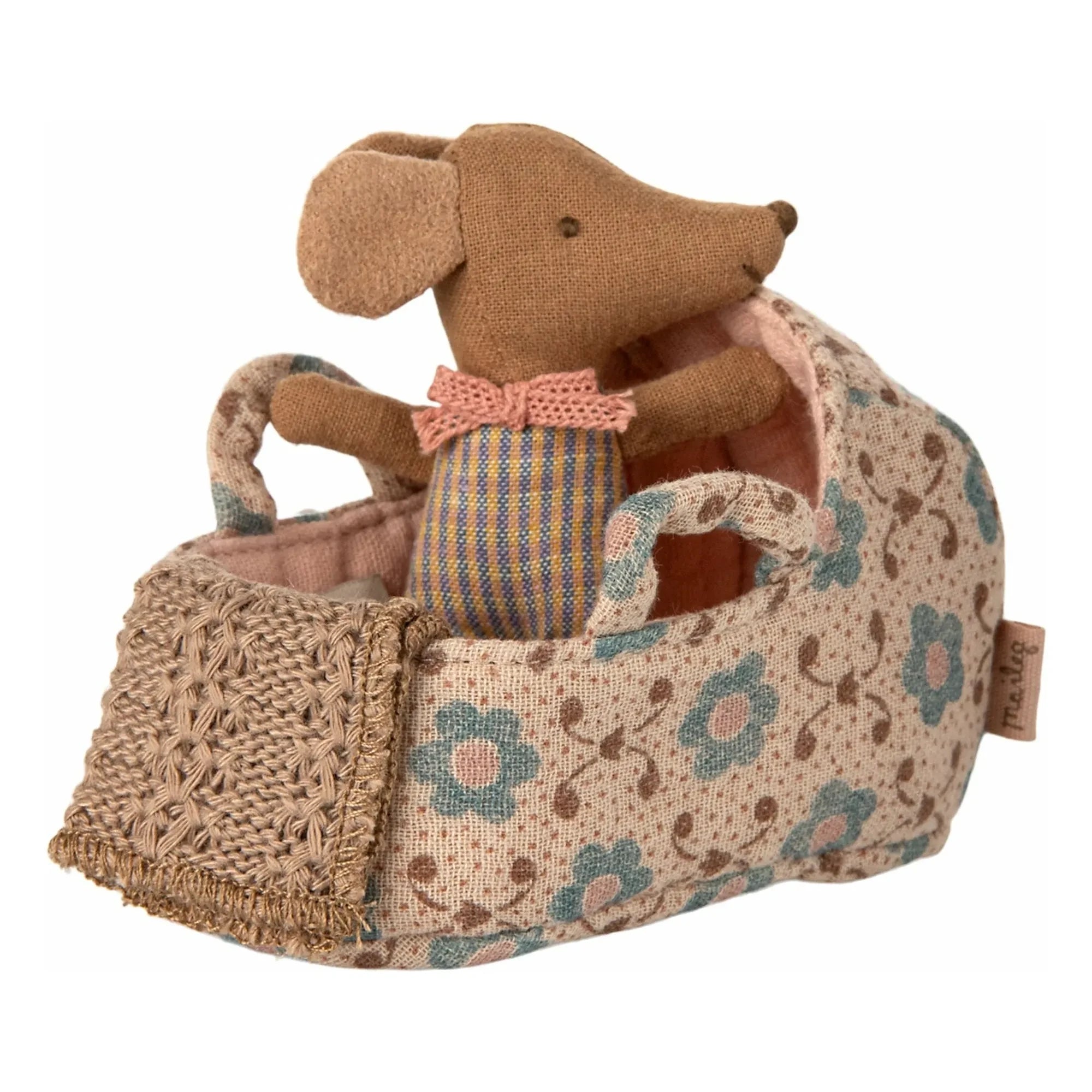 Maileg - Beistellbett | Rosa