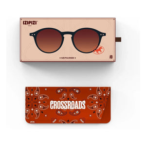 IZIPIZI - Polarisierte Sonnenbrille #D | Glänzend schwarz