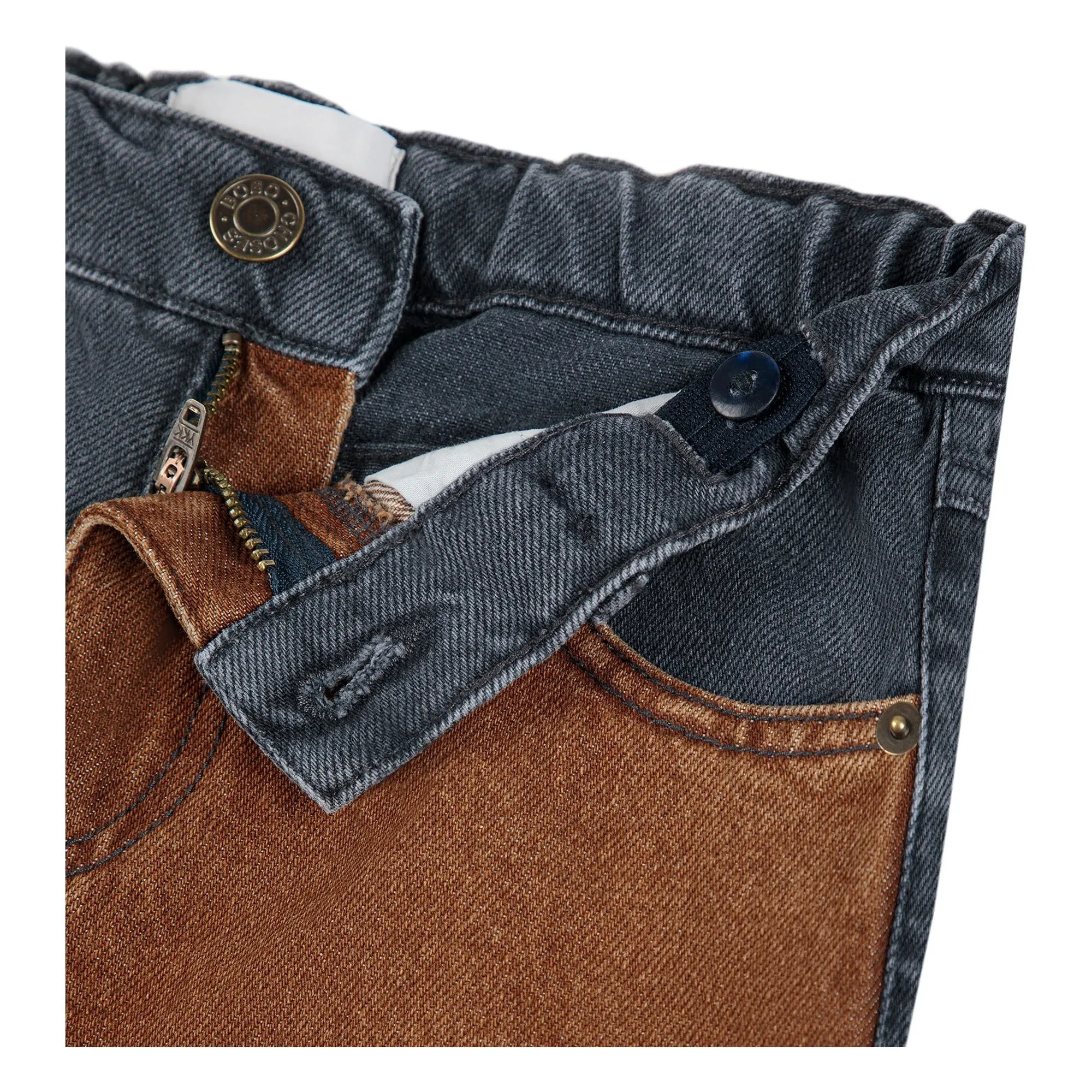 Bobo Choses - Bio-Baumwoll-Yoke-Jeans | Grau
