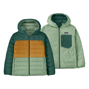 Patagonia - Wendbare Daunenjacke Recycelte Fasern | Hellgrün