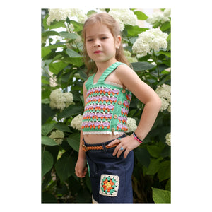 Kalinka - Bermuda Jeans Nikol Patches | Dunkelblau