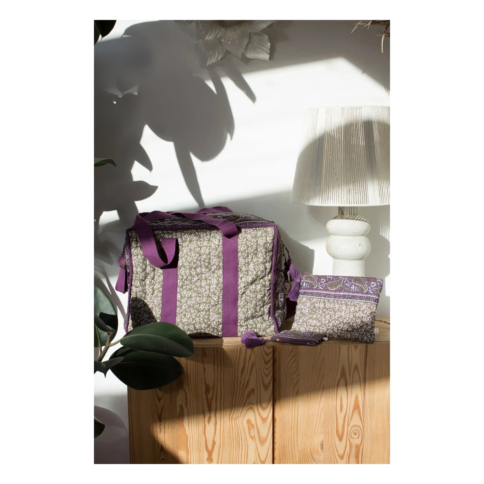 Louise Misha - Bio-Baumwolle Lilio 36h Tasche | Khaki
