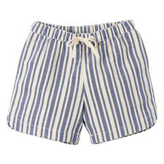 Fabula - Gestreifte Bermuda-Shorts | Hellblau