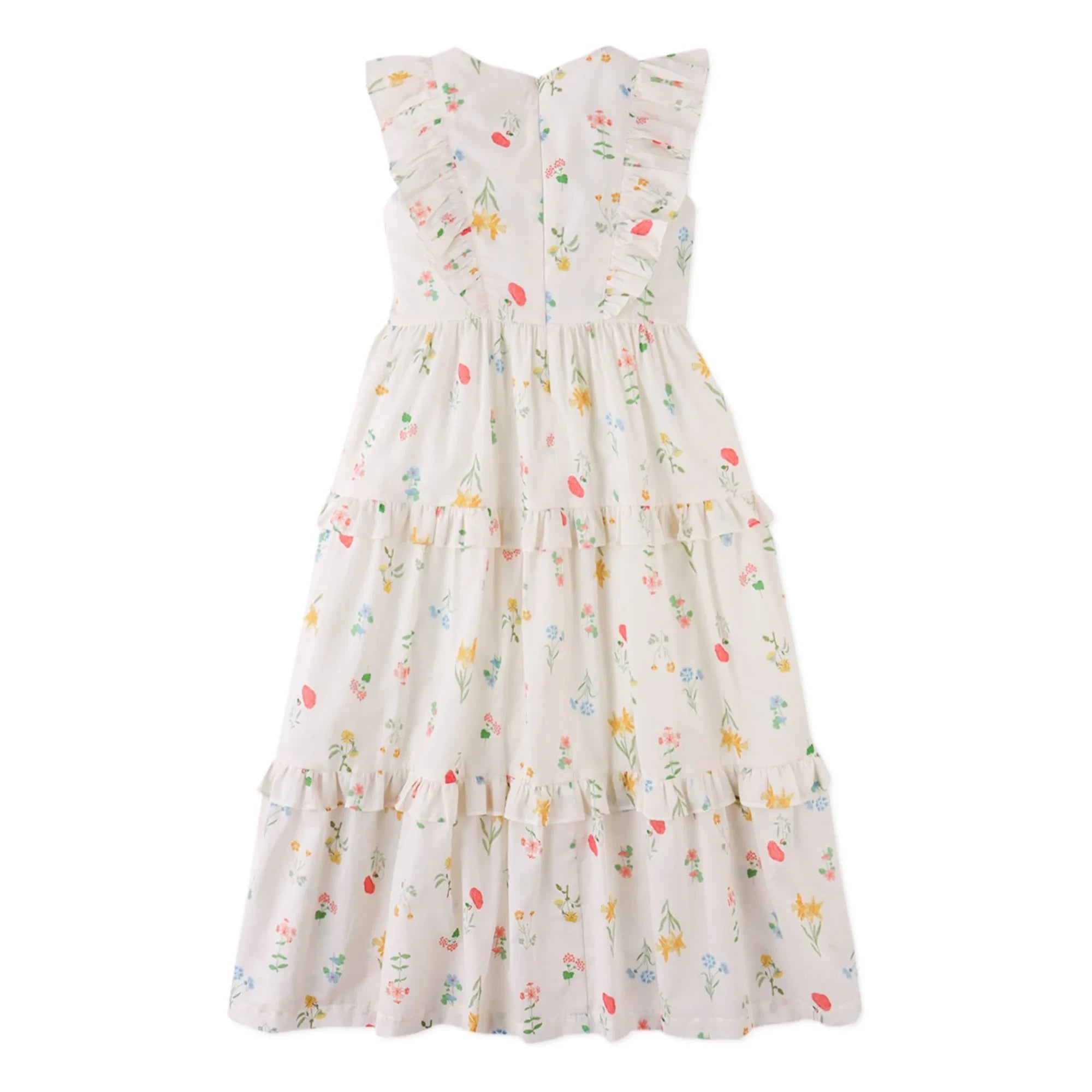 Gingersnaps - Chisa Gerüschtes Kleid | Ecru
