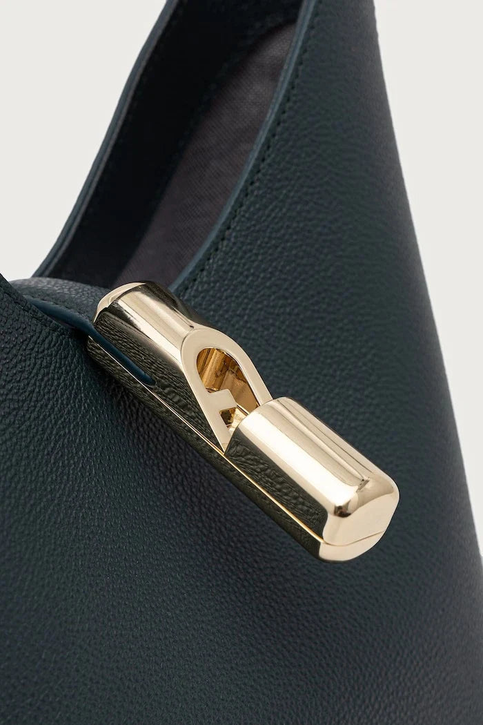 Furla kadın deri hobo çanta Goccia S Hobo