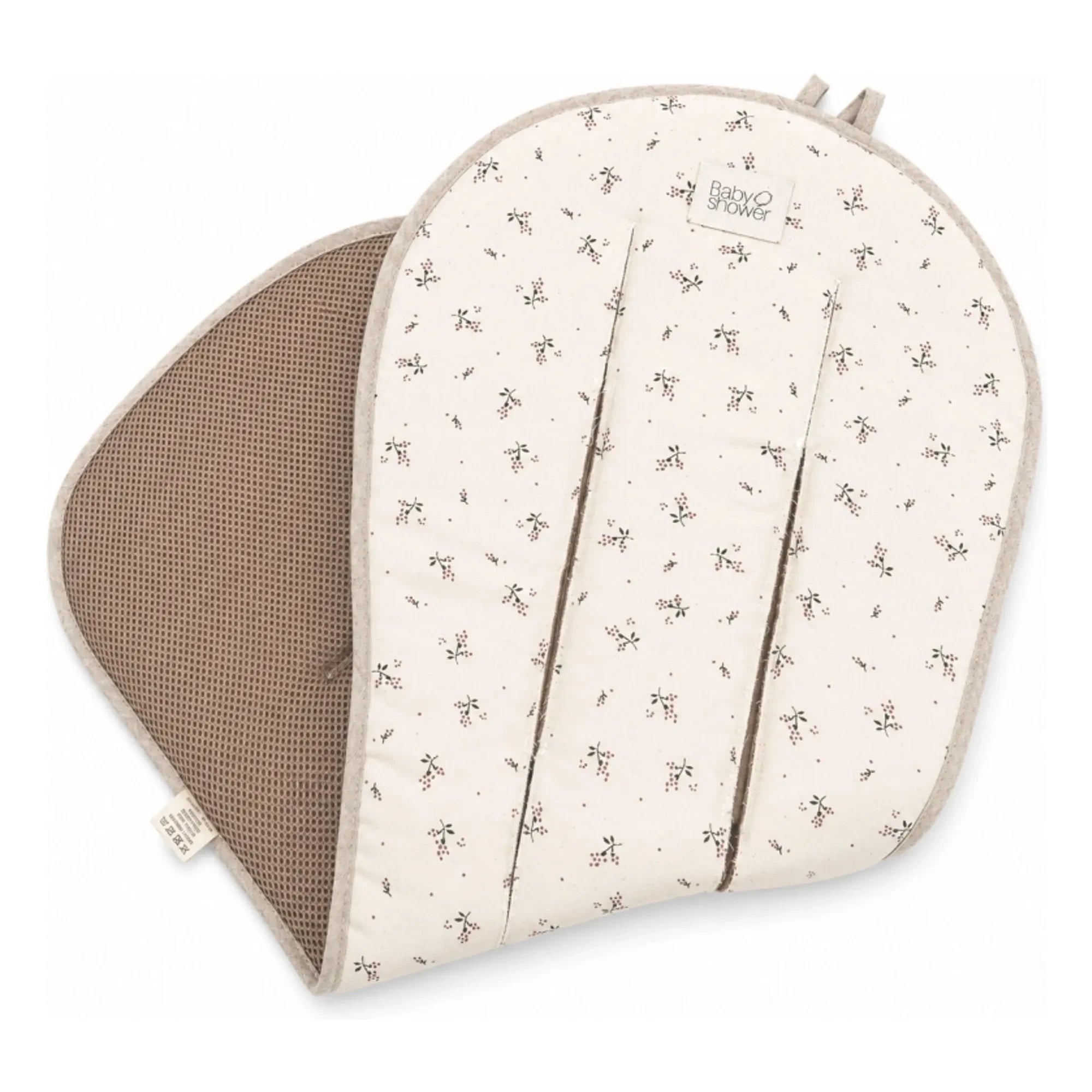 Babyshower - Roseberry Kompakt-Kinderwagenmatte | Ecru