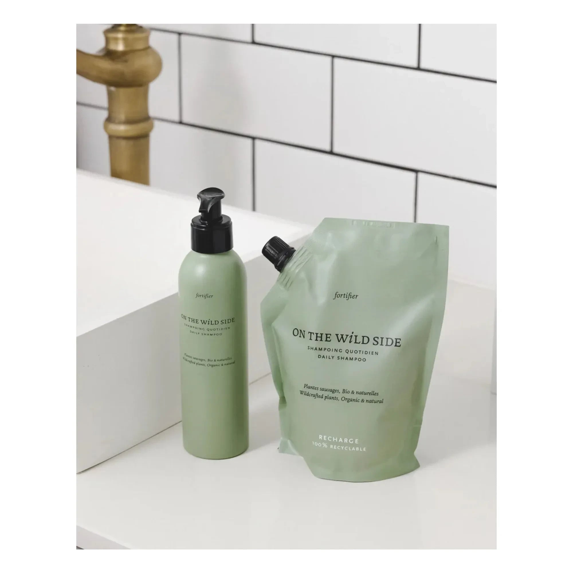 On The Wild Side - Nachfüllpackung tägliches Shampoo - 400 ml