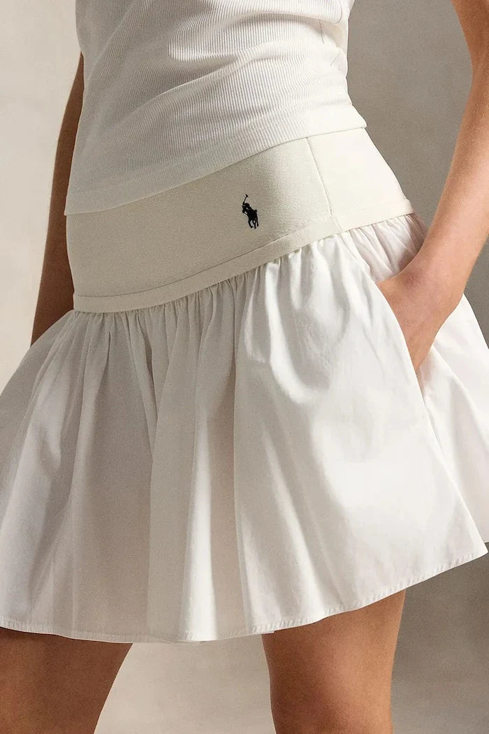 Polo Ralph Lauren Pamuk POPLIN-WVN-SKIRT