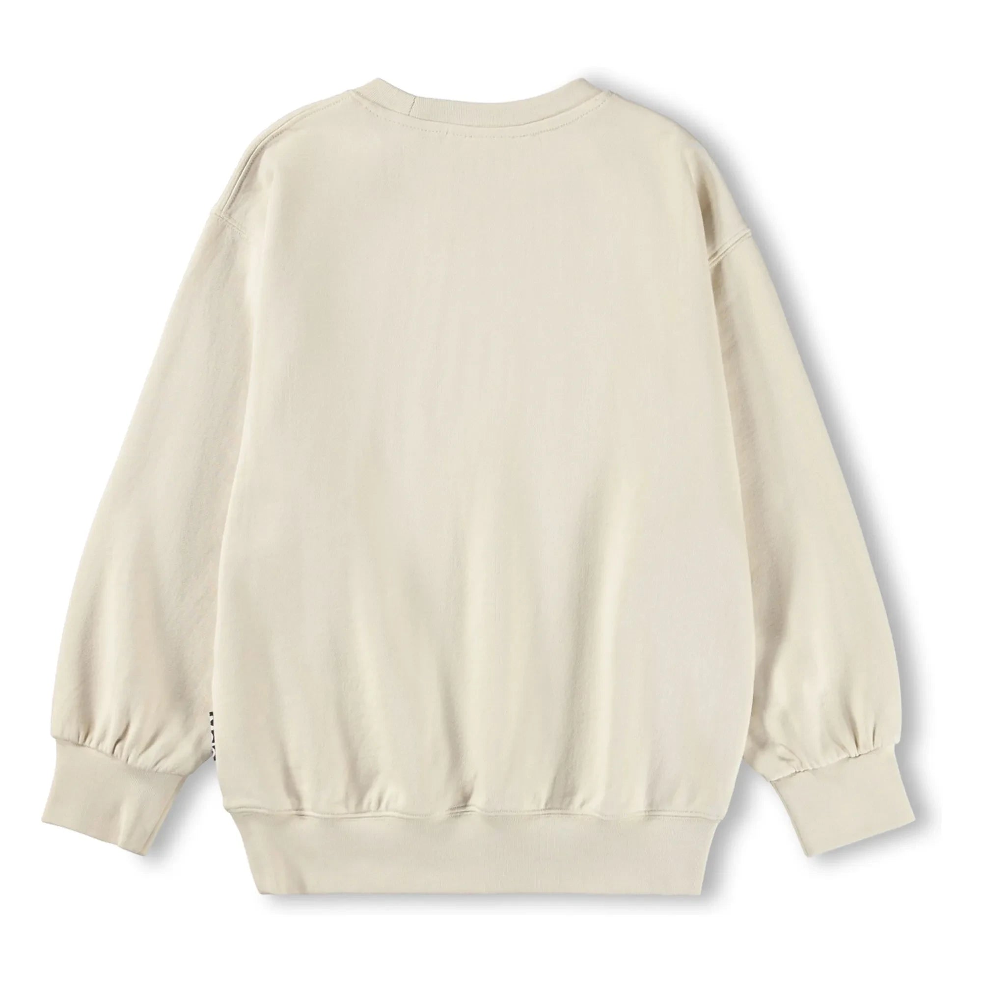 Molo - Monti Rainbow Bio-Baumwoll-Sweatshirt | Ecru