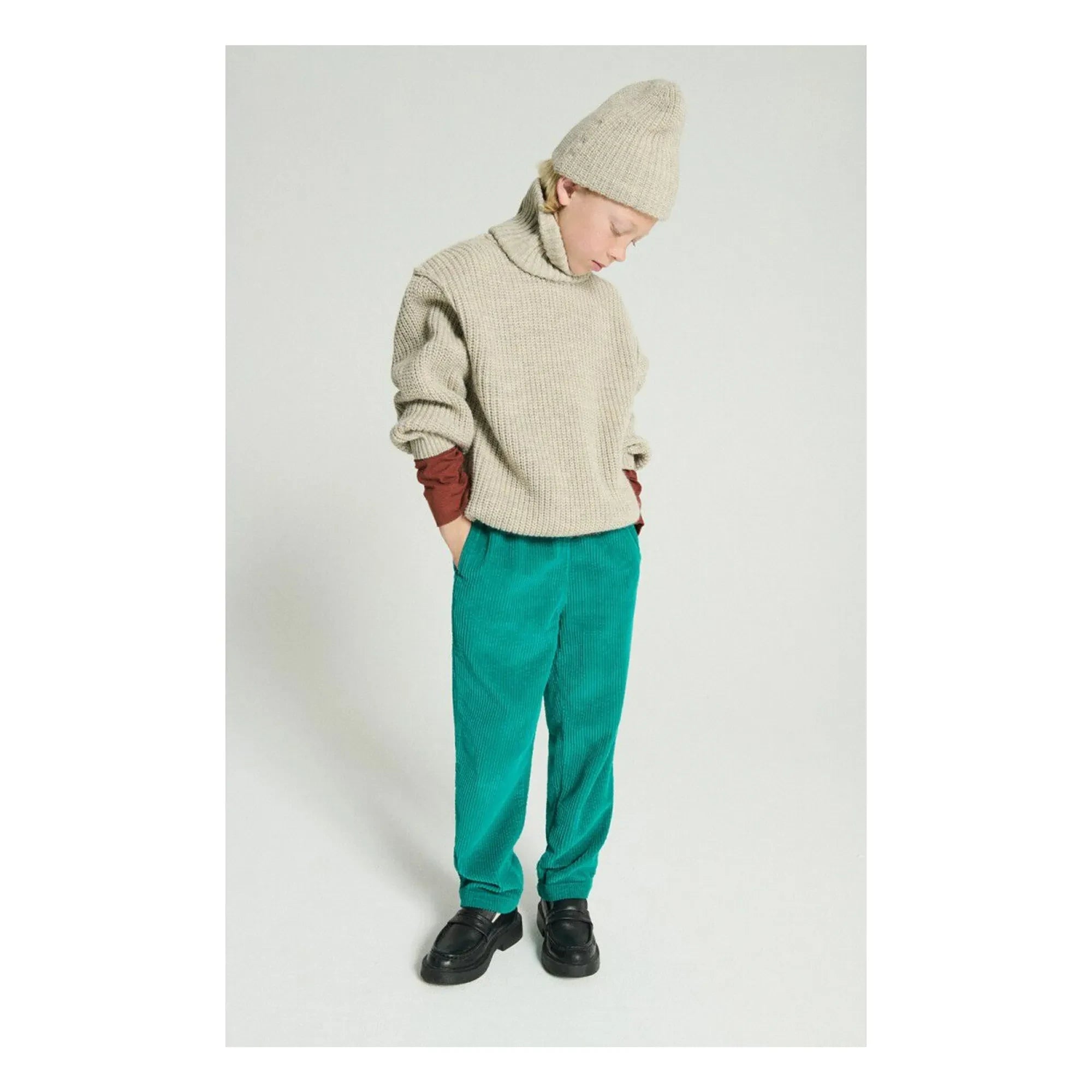 American Vintage - Padow Cordhose aus Bio-Baumwolle | Grün