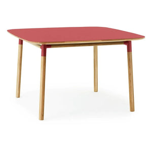 Normann Copenhagen - Form Quadratischer Tisch 120x120cm | Rot