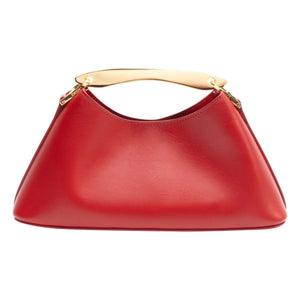 Elleme - Tasche Mini Boomerang Leder | Rot