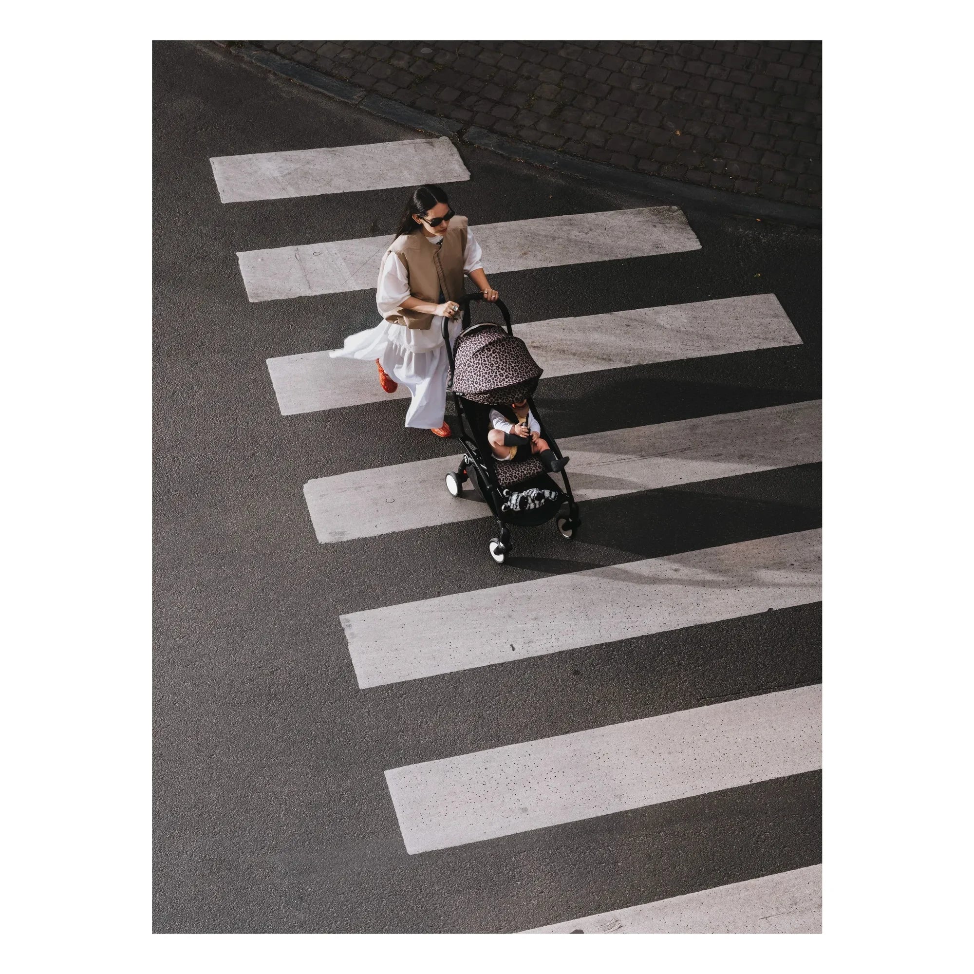 Stokke® - YOYO³ 6+ Kinderwagen Weißes Gestell | Leopard
