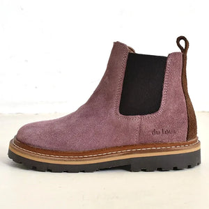 du Loua - Louis Wildlederstiefel | Rosa