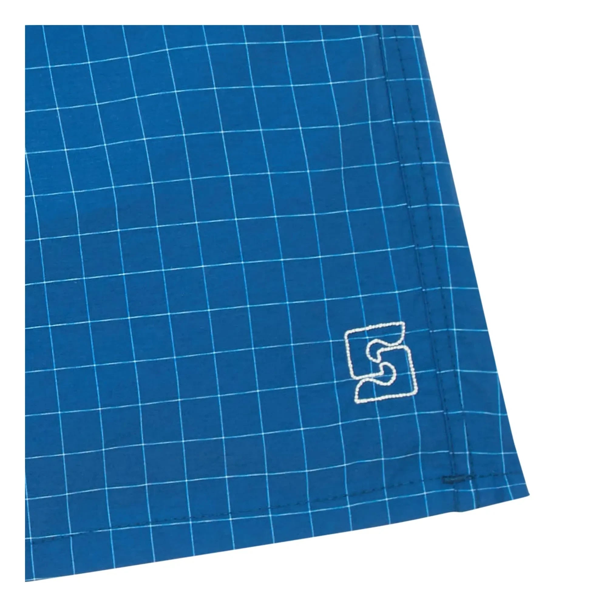 Smallable Kid - Archie Karierter Badeshorts | Blau