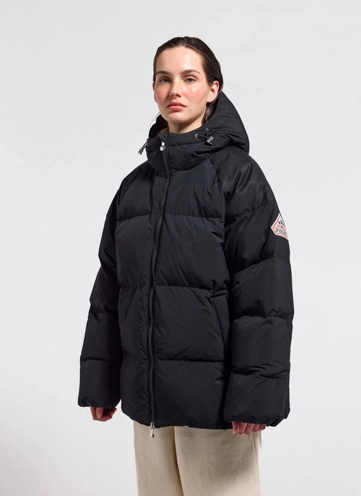 Pyrenex - Retro Sten Nylongefüllte Jacke | Schwarz