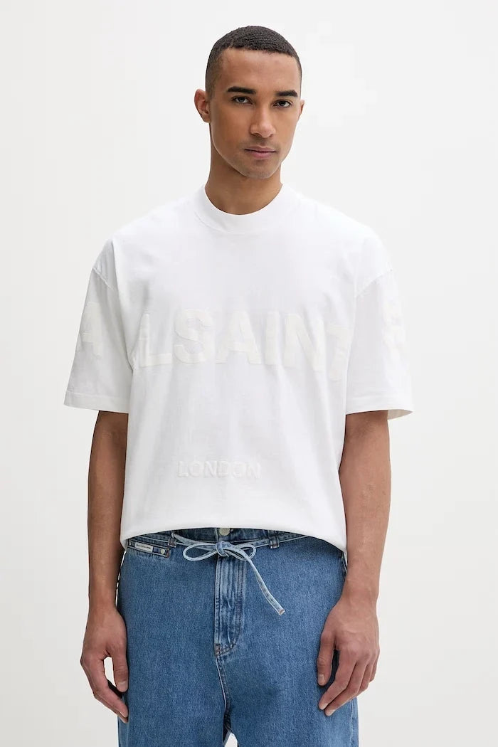 AllSaints Erkek Pamuklu BIGGY SS CREW Tişört