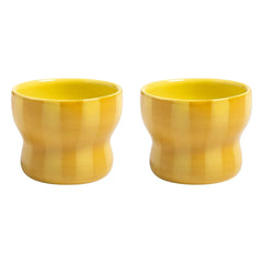 &Klevering - Zirkusbecher - 2er Set | Gelb