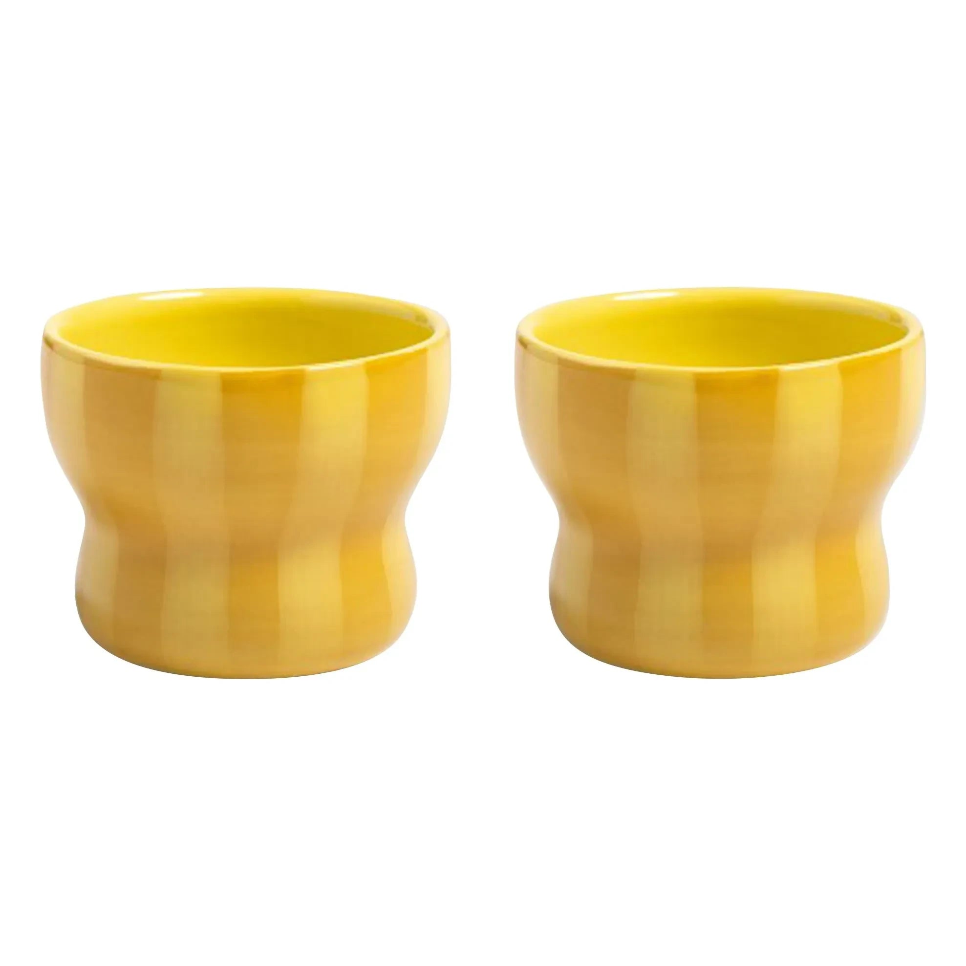 &Klevering - Zirkusbecher - 2er Set | Gelb