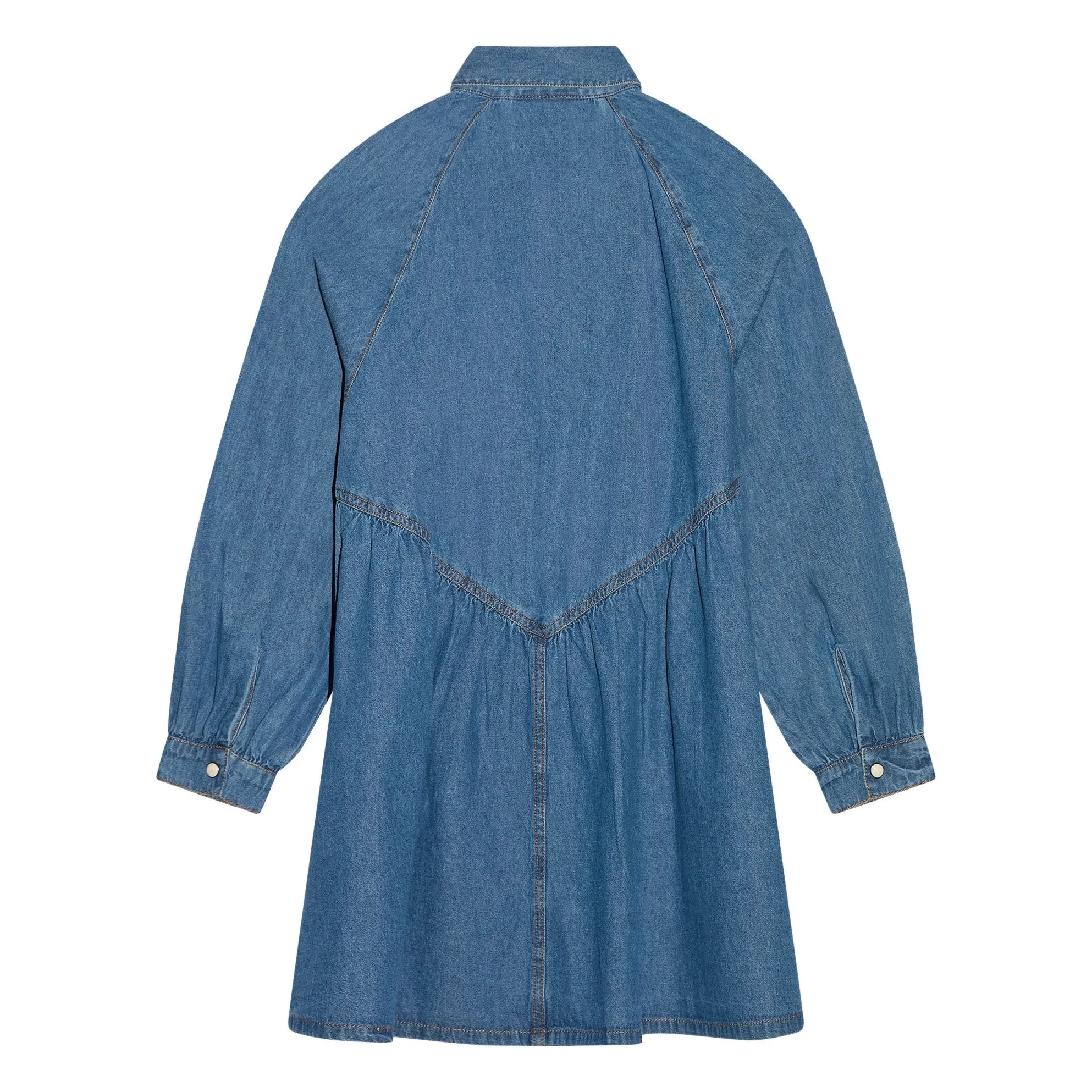 Hundred Pieces - Shirley Jeanskleid mit Stickerei | Jeansblau
