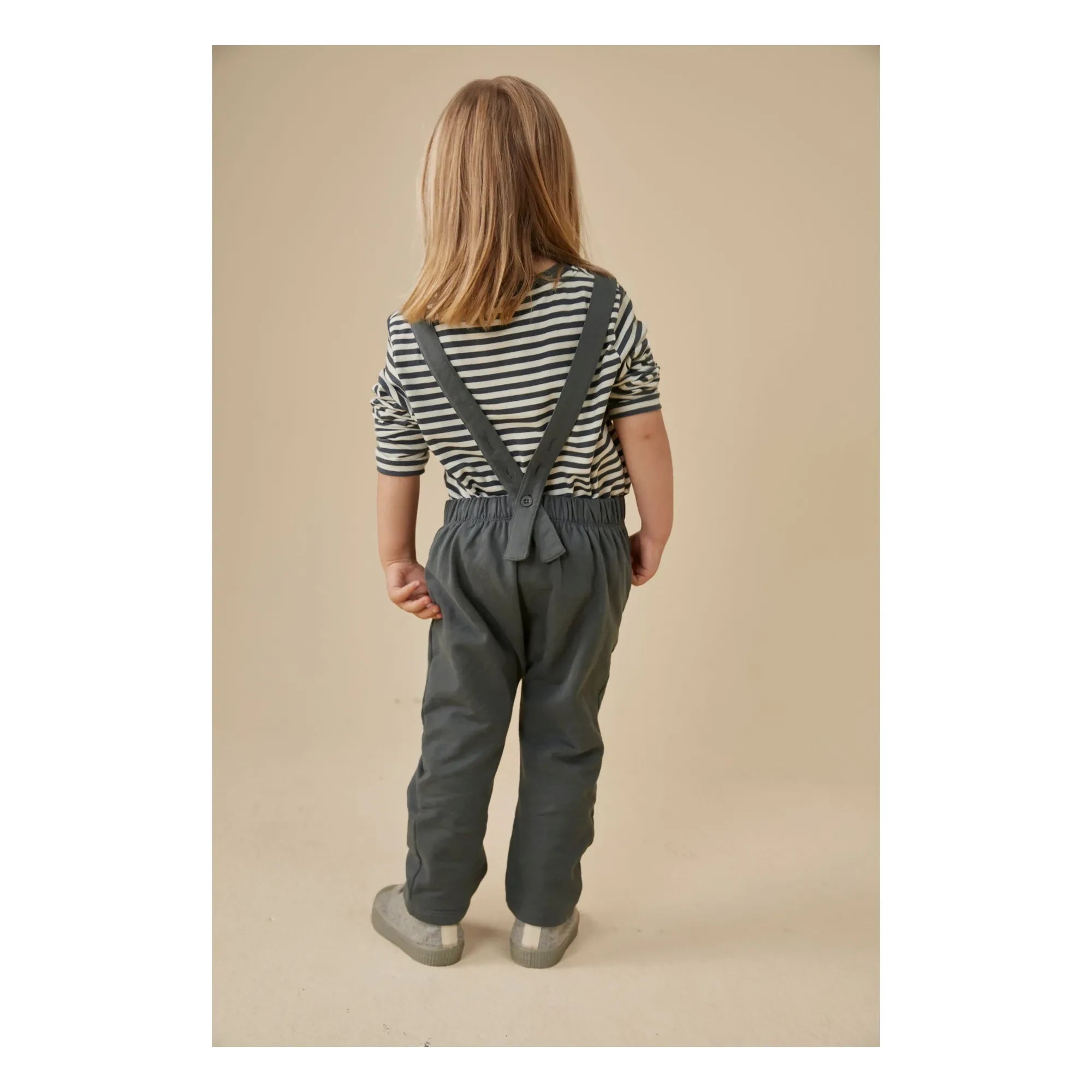 Gray Label - Strampler aus Bio-Baumwolle | Graublau