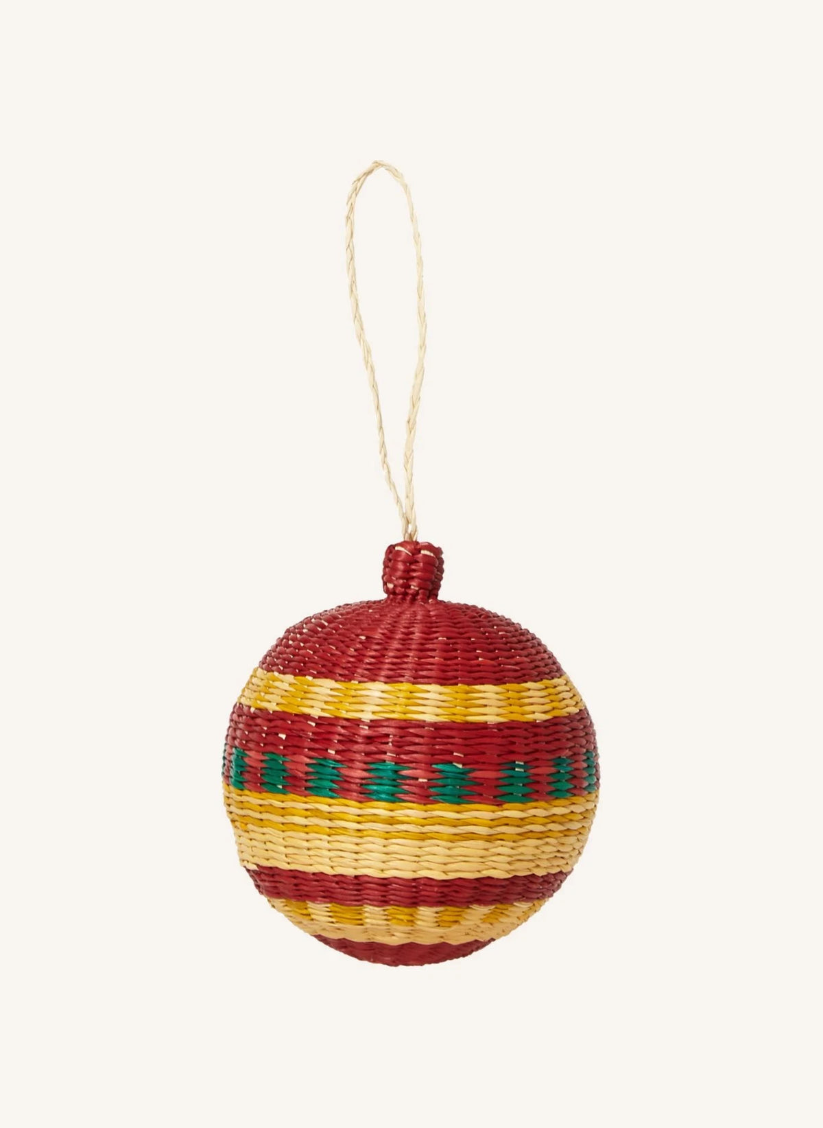 Ames - Jipi Rattan Weihnachtskugel