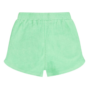 Tumble N'Dry – Paraiba Bio-Baumwoll-Frottee-Shorts | Grün