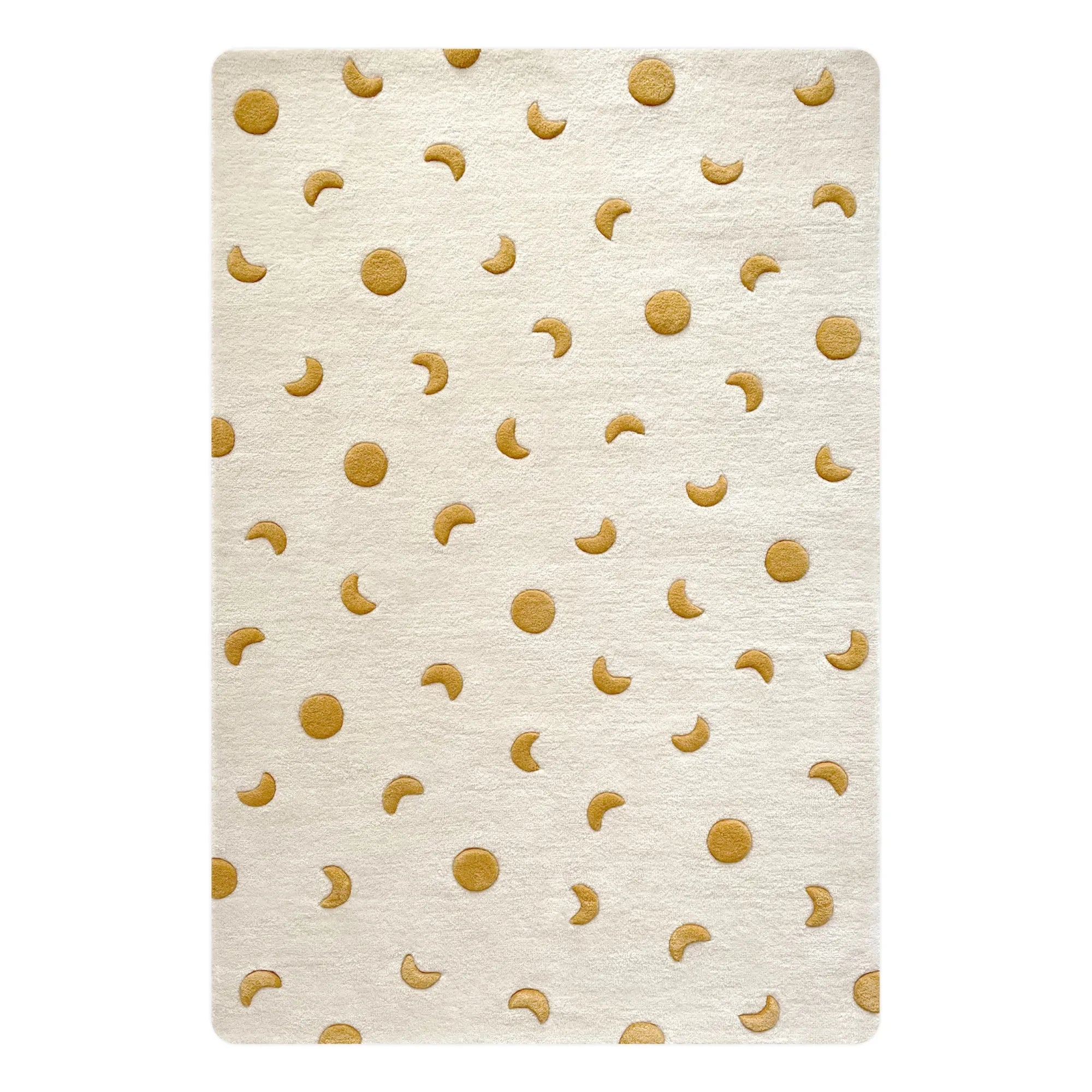 Maison Deux - Wollteppich Mond | Gold
