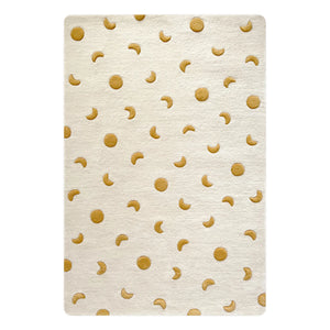 Maison Deux - Wollteppich Mond | Gold