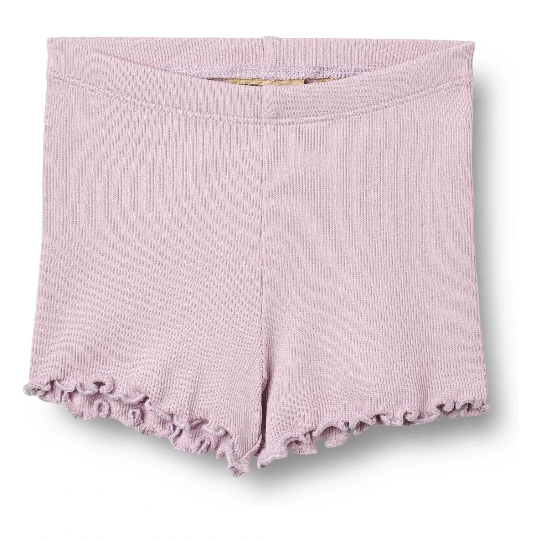 Wheat - Baby Shorts aus Bio-Baumwolle mit Rippbündchen | Lavendel