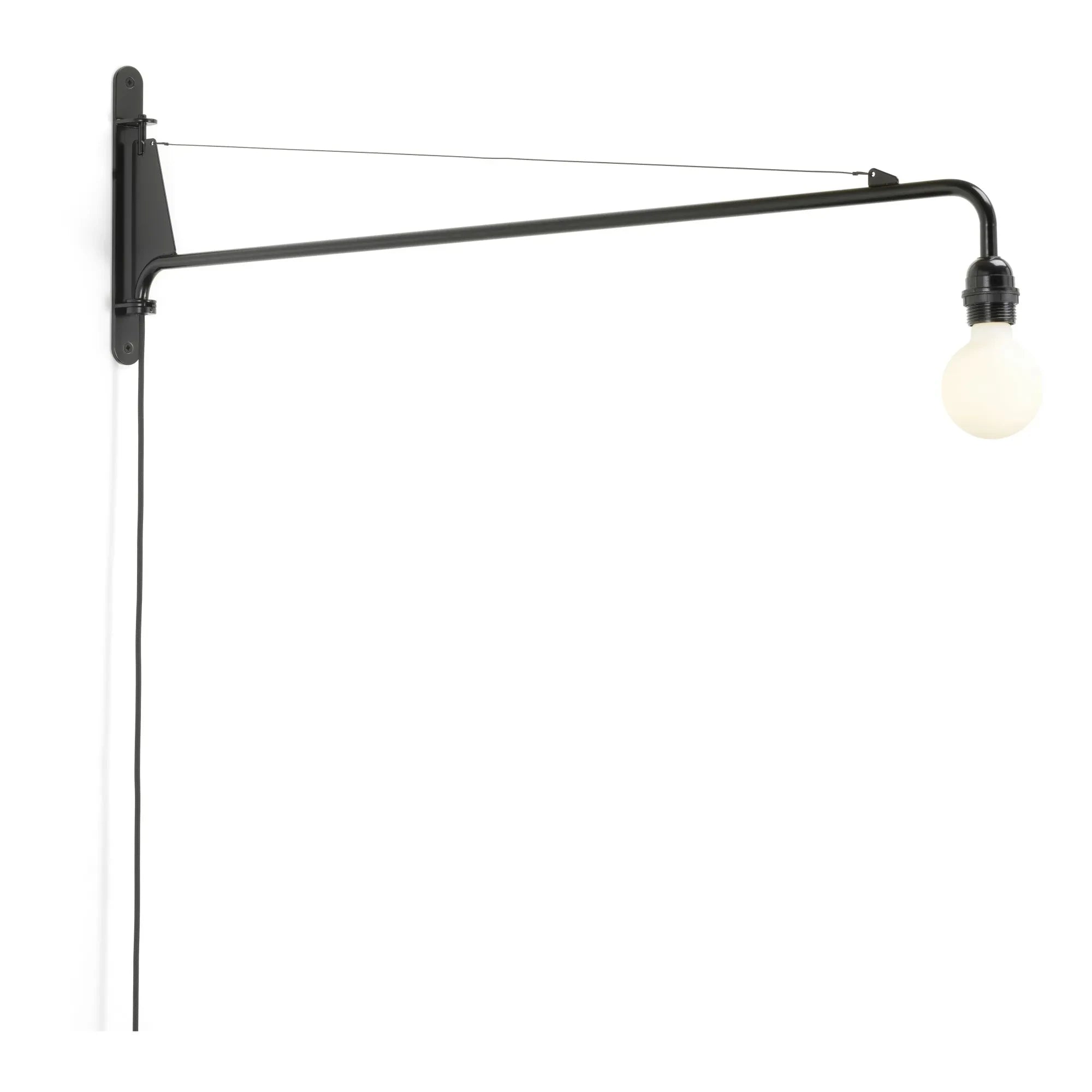 Vitra - Potence Small Wandleuchte, Design Jean Prouvé | Schwarz