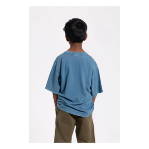 Hundred Pieces - Finn T-Shirt aus Bio-Baumwolle | Blau