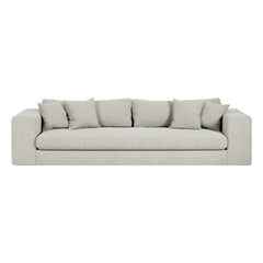 Panac Edition - Bellechasse 4-Sitzer Bouclé-Sofa - 275 cm | Cremeweiß