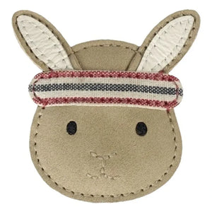 Donsje - Stanzen Brosche Hase | Dunkelbraun