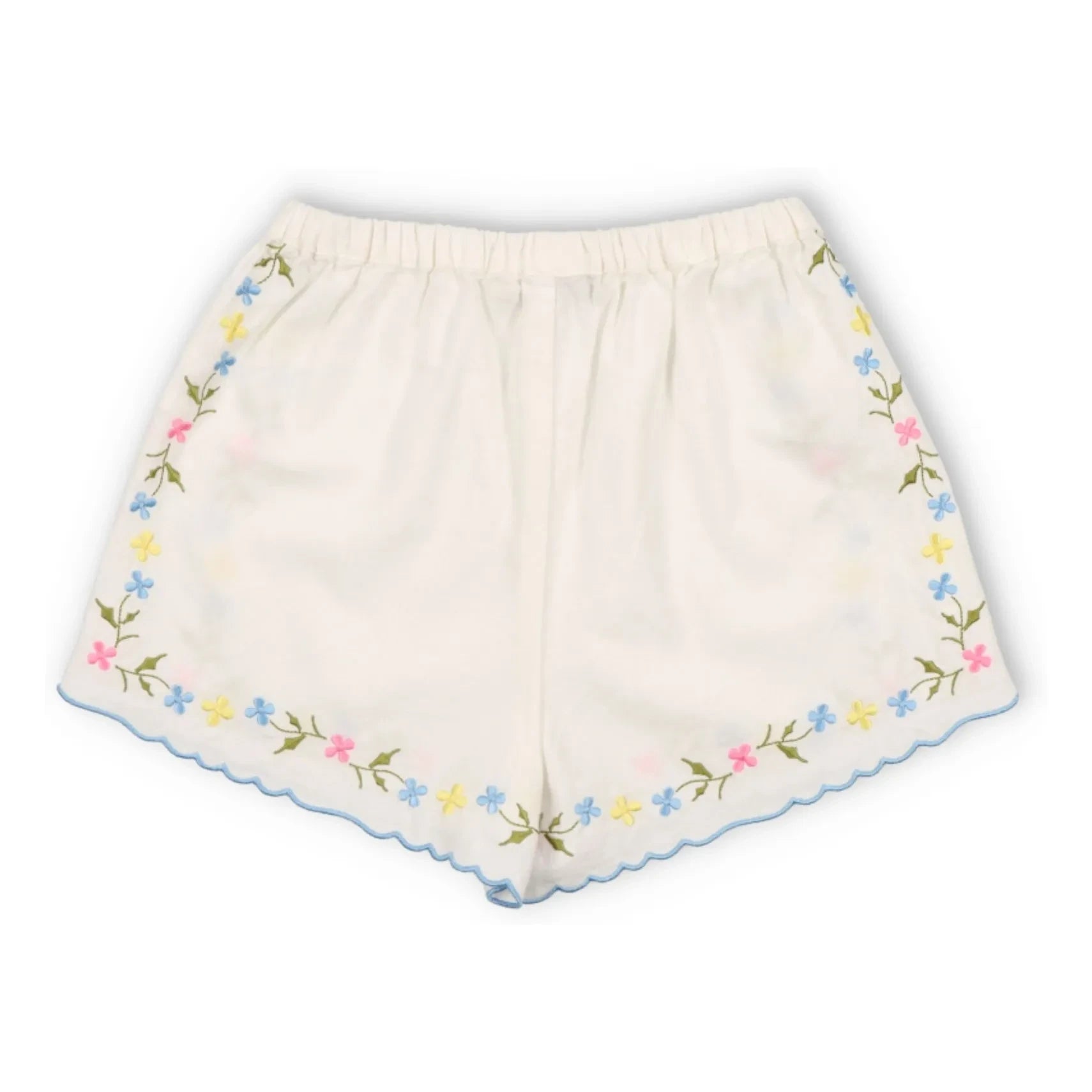 the new society - Hermione Geblümte Shorts | Weiß