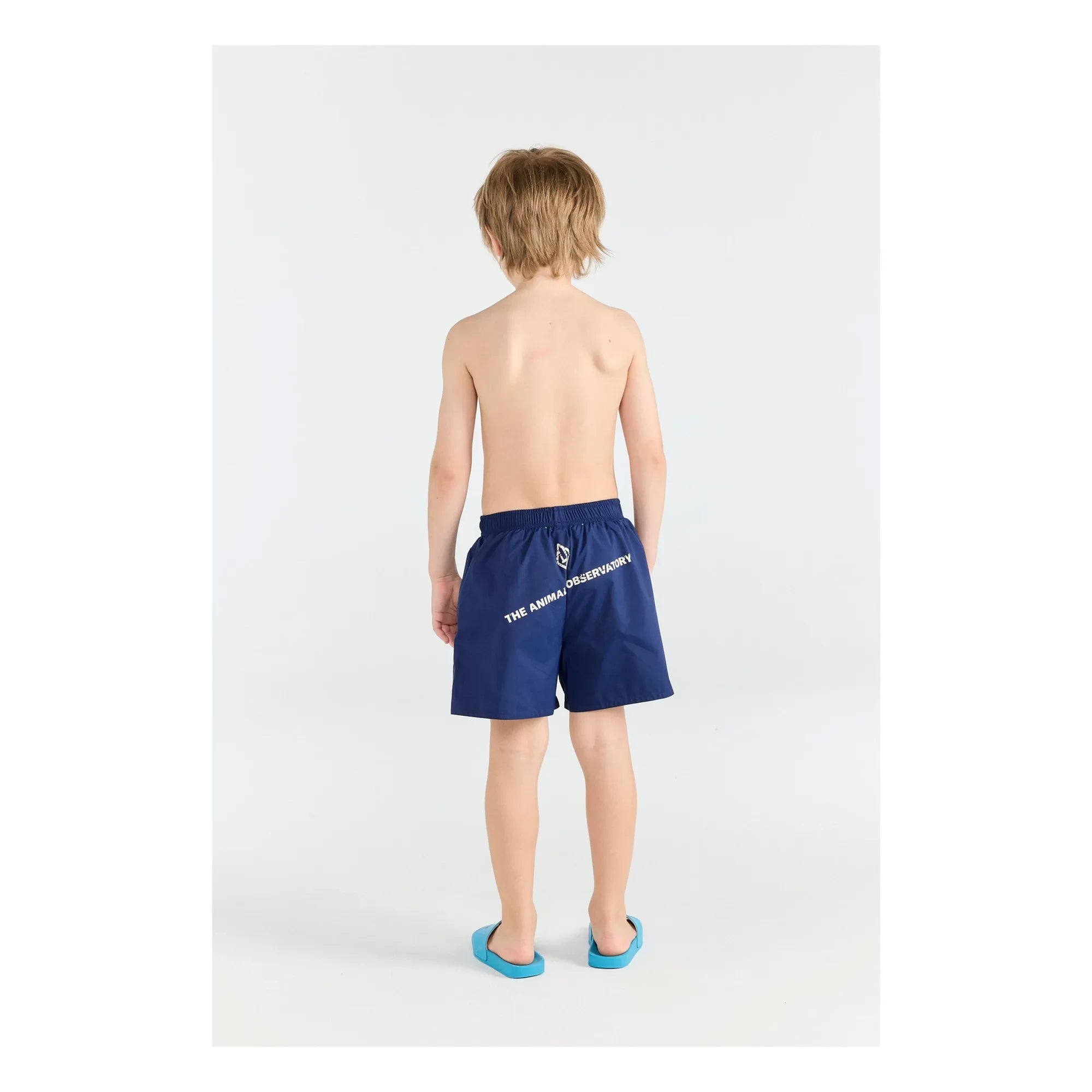 The Animals Observatory - Baby-UV-Schutz-Badeshorts | Dunkelblau