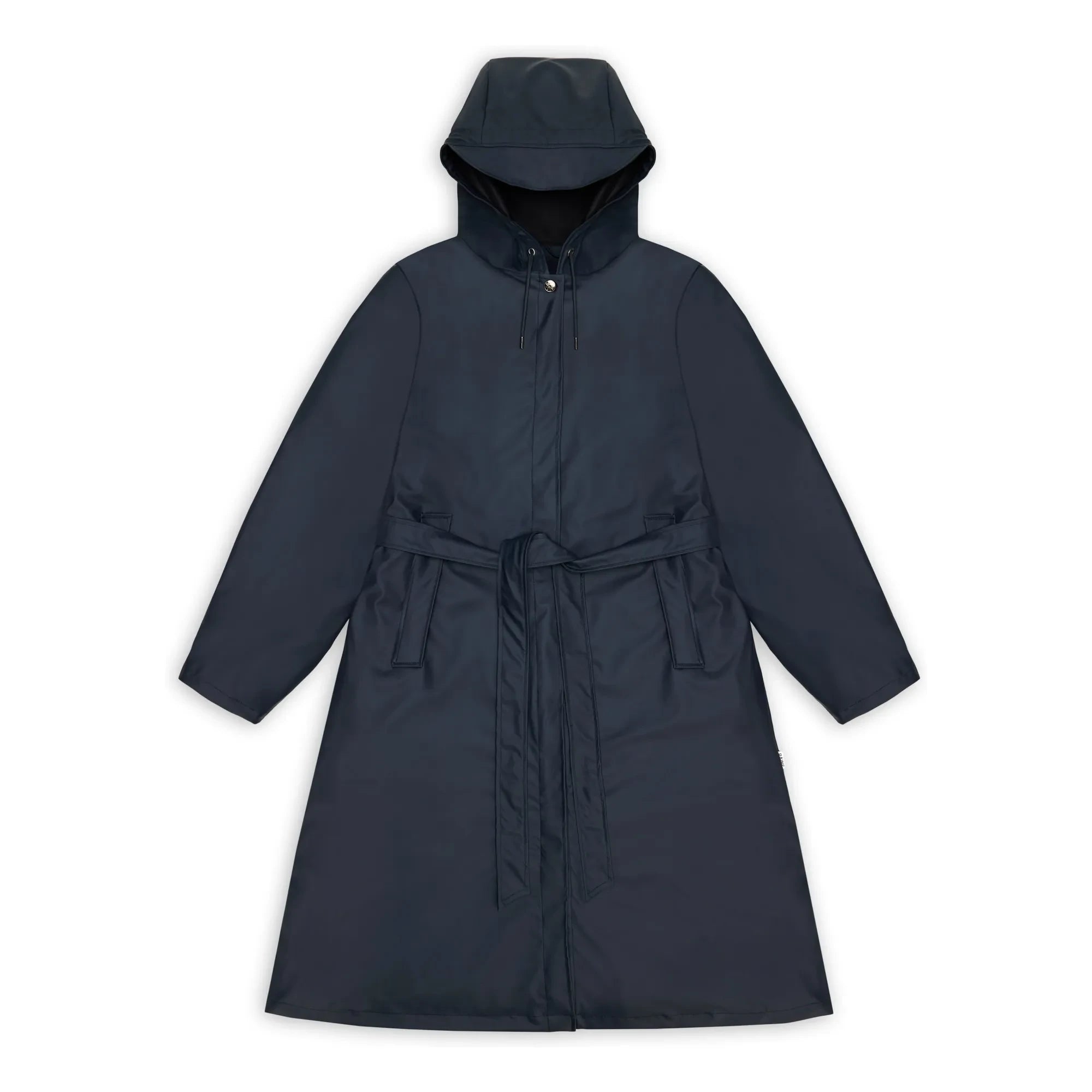 Rains - Long Waterproof mit Kapuze | Marine
