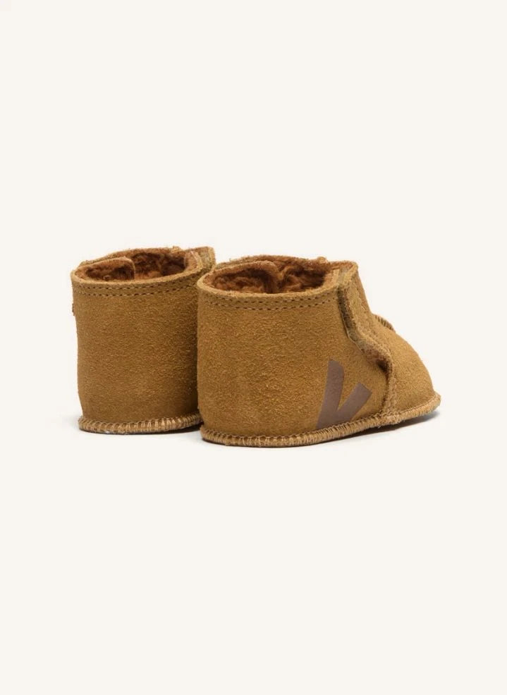 Veja - Orso Wildleder hohe Sneaker | Camel