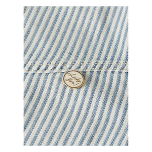 Scotch & Soda - Gestreiftes Jeanshemd | Hellblau